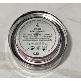 Benefit Powmade Brow Pomade 4 WARM DEEP BROWN - full size NIB