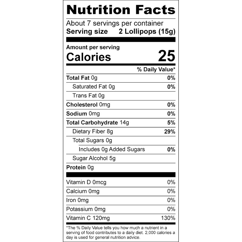 Dr. John's Healthy Sweets Watermelon Lollipops with Zero Sugar, Dye-Free,