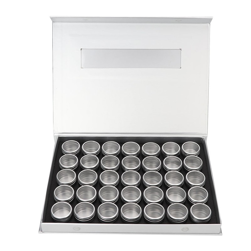 Nail Art Storage Box Nail Power Rhinestones Decorations Holder Manicure