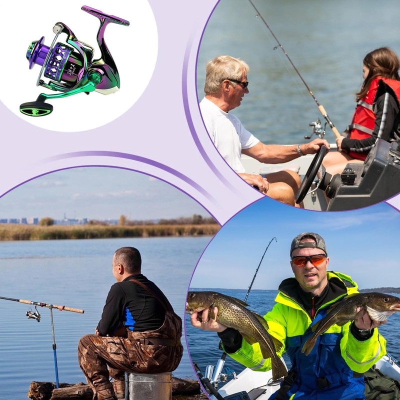 Fishing Reel | Bass Spin Reel,Gear Ratio Wheel Baitcasting Spinner