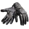 Hand Fellow Leather Motorbike Motorcycle Gloves Riding Touch Screen (Black,