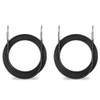 Yuyaokk 2Pack 25 ft Speaker Cables, True 12AWG Patch Cords,