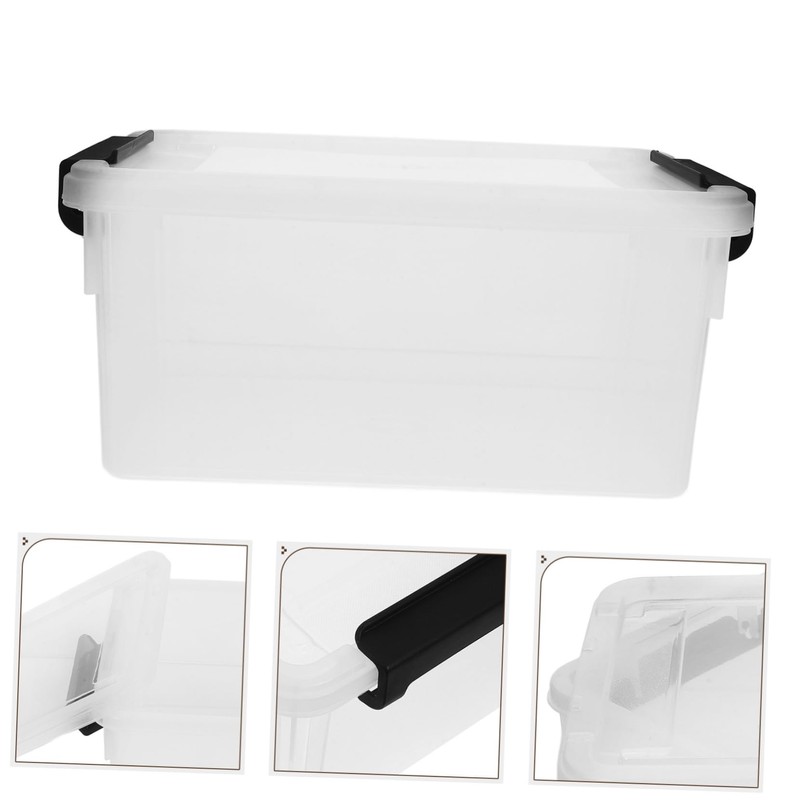 Operitacx Sealed File Storage Box for Office Storage Boxes with