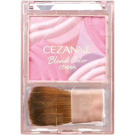 Cezanne Blended Color Cheek 02 Mood Pink - 4.5g Gradient Blush
