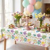 Easter Party Decorations Set – 2 Gold Glitter Banners &