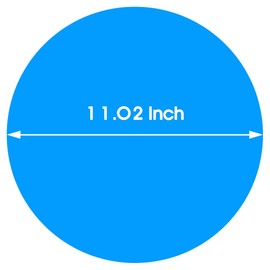 Colorful Dry Erase Dots Circles Whiteboard Marker Removable Stickers Spots Wall Decals for School Classroom Teachers Students Table & Desk Blue, 8 Pack