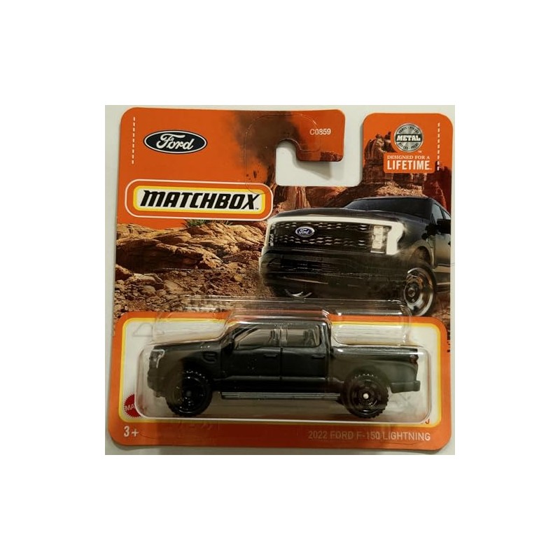 Matchbox 2024-2022 Ford F-150 Lightning [Black] Black 28/100