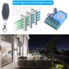 MANGOOD Mini Wireless Remote Switch 6V/12V/24V/10A Relay Remote Light Switch,328FT