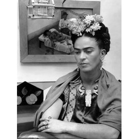 ART.COM Wall Photo Mexican Painter Frida Kahlo (1907-1954) 1948, 12" x 16"