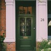 Cast Iron House Numbers-5 Inch Rustic Address Number- Solid &