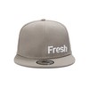 Underground Kulture Fresh Fitted Grey Baseball Cap 8"