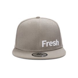 Underground Kulture Fresh Fitted Grey Baseball Cap 8"