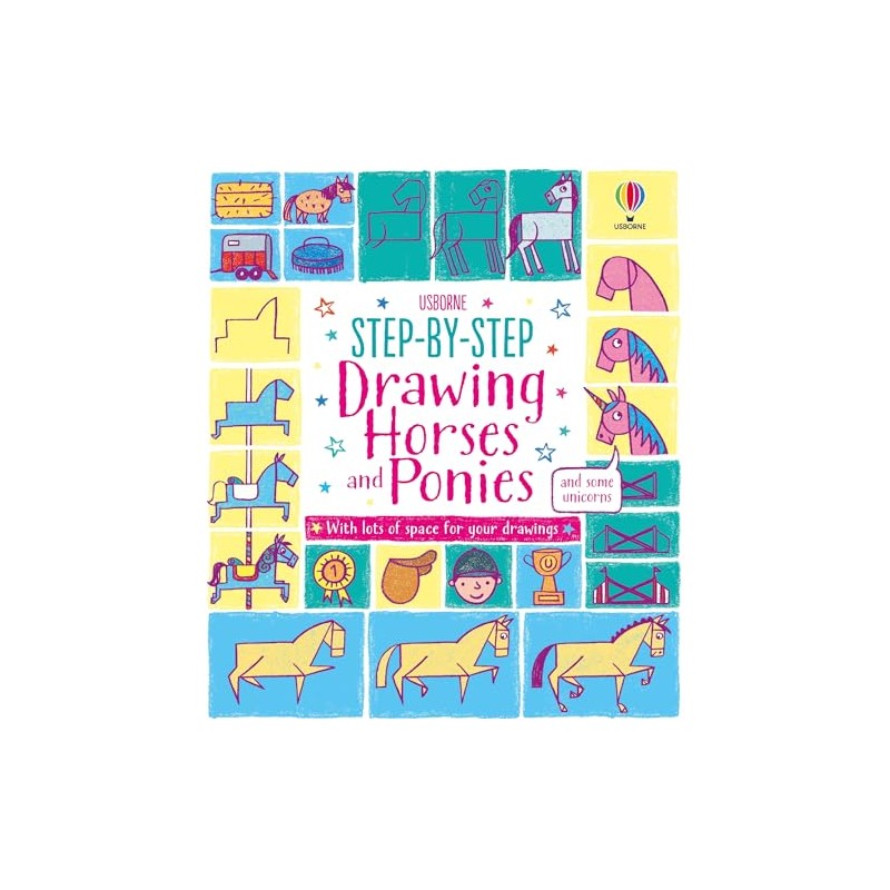 Step-by-step Drawing Horses and Ponies