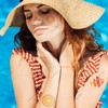 FTVLTAT 20 Sheets Glitter Ocean Animal Temporary Tattoos, Shimmering Sea