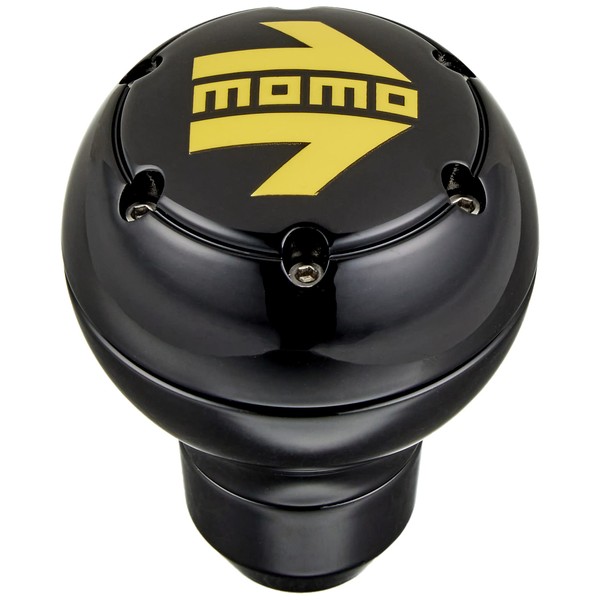 MOMO SK116 ROUND METAL Shift Knob, Black (Round Metal, Black)