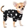 Chihuahua Pajamas for Dogs Small Puppy Pjs Fleece Winter Warm