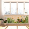 Green Fresh Plant Wall Stickers DIY Ocean Coral Reef and