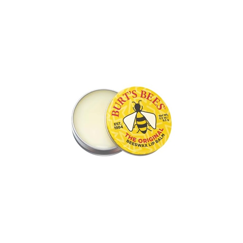Burt's Bees Lata de bálsamo labial original de cera de