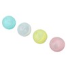 4Pcs Glowing Pool Balls Reusable Silicone Glowing Beach Ball Water