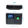 Intelligent Biometric Fingerprint Password Attendance Machine Employee Checking-in Recorder 2.4