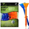 ToVii 3-1/4" Big Cup Plastic Golf Tees 40 Pack｜Excellent Durability