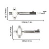 Anlising 2PCS Universal Construction Key, Building Universal Key, 6 in