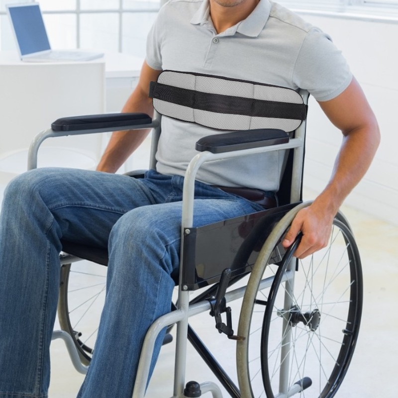 Wheelchair Seats Belt Adjustable Patients Restraints Straps Chair Waist Lap