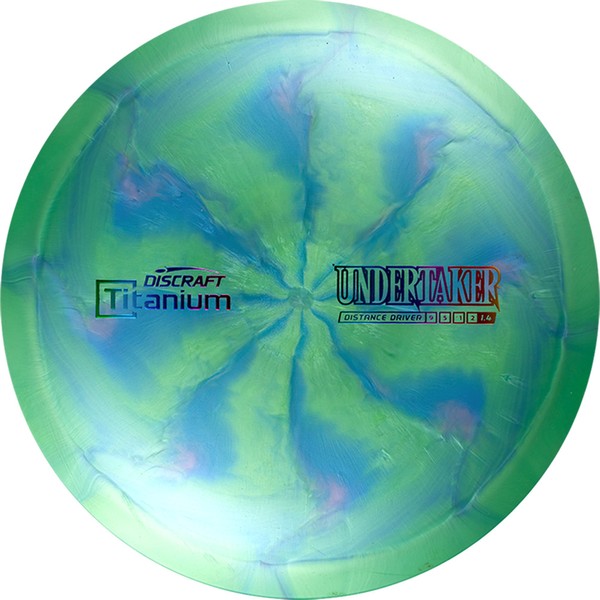 Discraft Swirl TI Undertaker 173-174 Gram Distance Driver Disc Golf