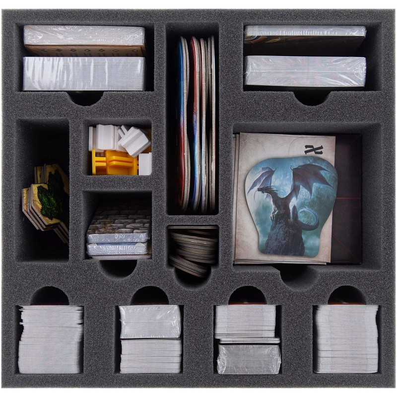 Feldherr foam set compatible with Gloomhaven - board game box