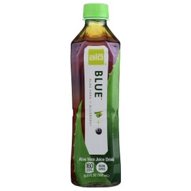 Alo Bev Aloe Blueberry Blue, 16.9 Fo (Pack of 12)