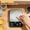 Waterproof Kitchen Scale, 10kg/22lb Food Scale Precisely Measures Grams and