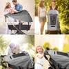 Baby Stroller Sun Shade Universal Sun Protector Shade Blackout Cover