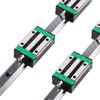 SBRRAIL Linear Guide Rail 2PCS HGR20 900mm 4PCS HGH20CA Slider
