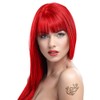 2x Crazy Color Semi-Permanent Hair Dye 2x 100ml (Fire Red)