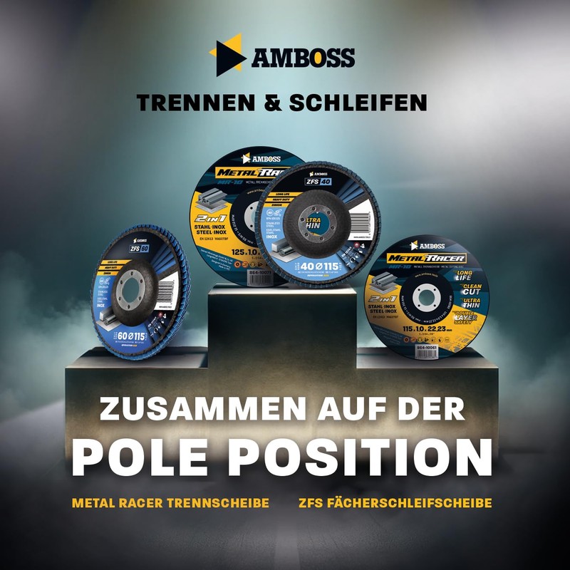 Abrasive Flap Disc Zircon Slanted K120 115 mm