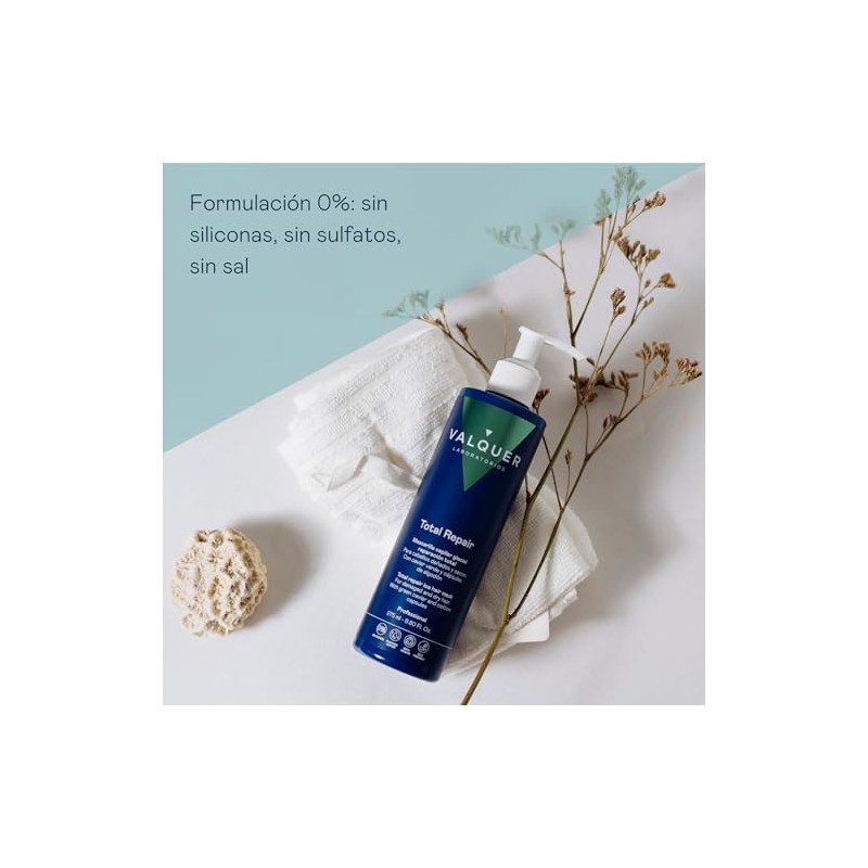 Válquer Profesional Ice Hair Mask, Máscara Capilar Reparación Total sin