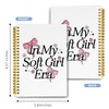 LiTiu Pink Bow Spiral Journal Campus Notebook, Preppy Coquette Trendy