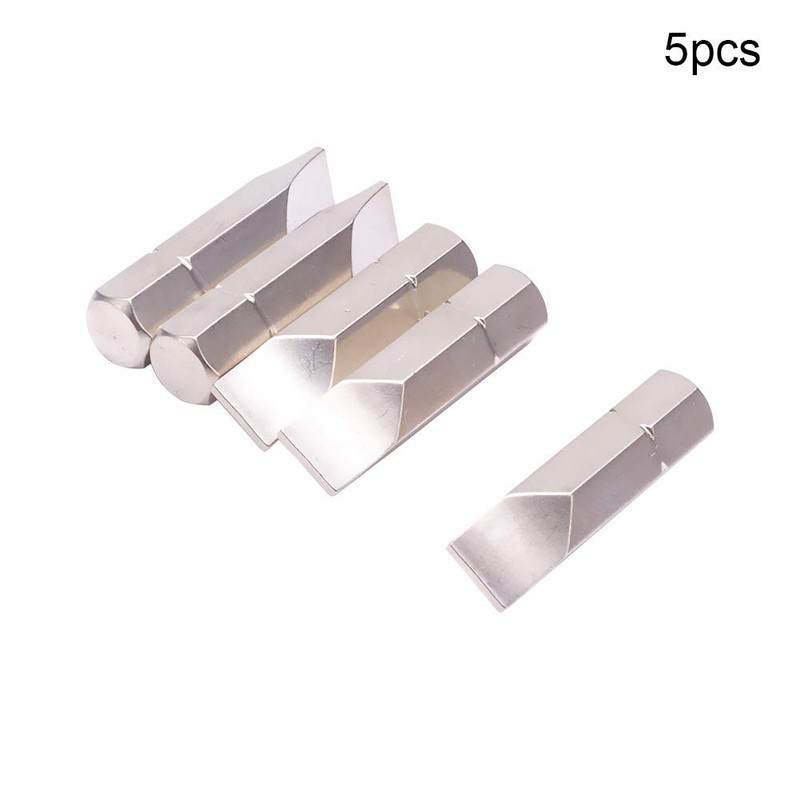 Utoolmart 8mm Dia Slotted Head Hex Shank Screwdriver Bit Set
