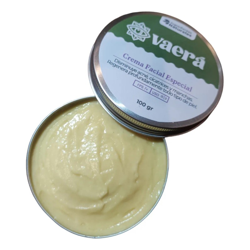 Crema facial especial 100 g | trata acné, cicatrices y