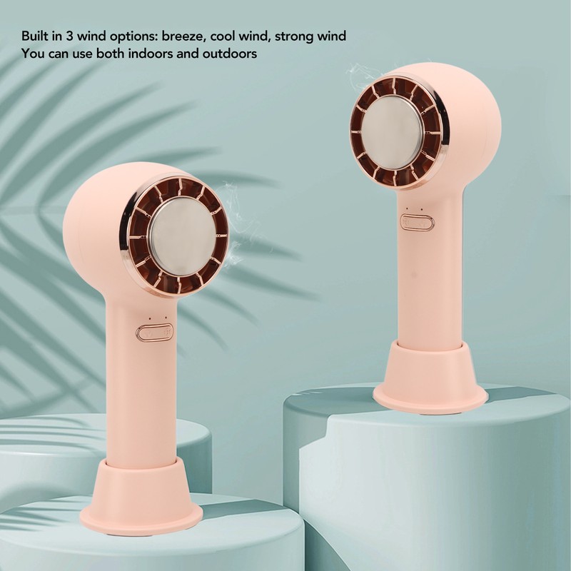 Mini Handheld Fan Portable USB Rechargeable Small Pocket Fan with