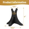 Elifinds Sword Stand with Blade Slot Wood Samurai Katana Holder