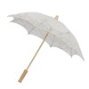Lace Parasol Umbrella Wedding Bridal Lace Umbrella Decorative Embroidery Flower