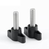 QIRUIRED 4 Pcs M8 x 15mm Thumb Screws 304 Stainless