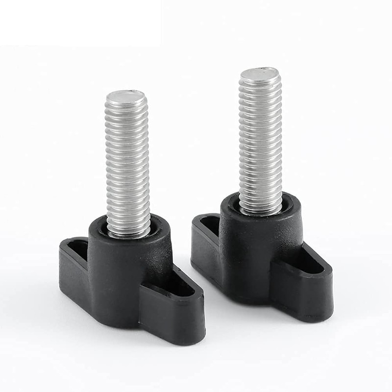 QIRUIRED 4 Pcs M8 x 15mm Thumb Screws 304 Stainless