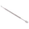 Mundial 2-Piece Cuticle Pusher and Manicure Pedicure Stick Set -