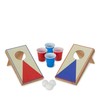 True Mini Cornhole Board Set with Ping Pong Balls and