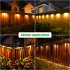 Bridika Solar Fence Lights, Fence Lights Fence Solar Lights Outdoor