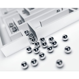 Four (4) Replacement Steel Balls for Labyrinth Game