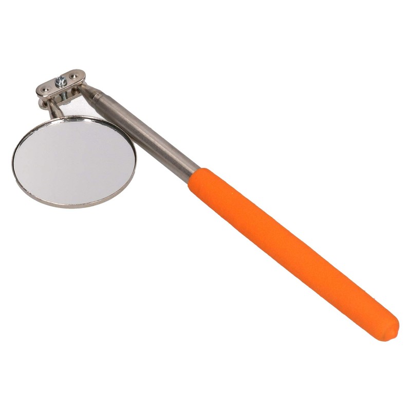 30mm + 50mm Round Circular Inspection Telescopic Extendable Mirrors 2pc