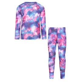 Mountain Warehouse Talus Kids Base Layer Top - Breathable & Lightweight Moisture Wicking Baselayers, Boys & Girls - Autumn Winter, Outdoors, Travelling & Hiking Dark Purple Kids Size 3-4 Years